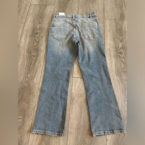 We the free low maintenance mid rise crop boot jeans - Picture 2 of 5